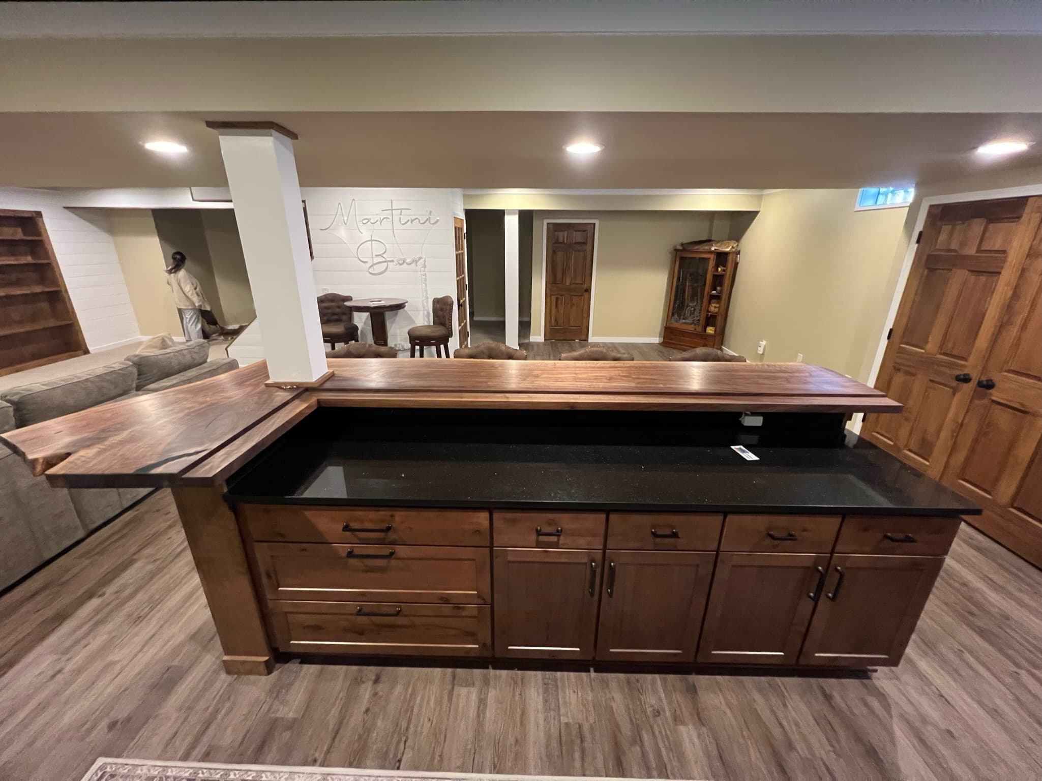 Custom bar top — Lineage Craft Co.